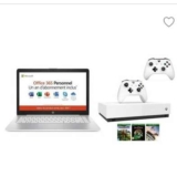 279€ l&rsquo;ensemble ordinateur portable + console xbox one + 3 jeux + 2 manettes