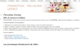 Bon plan peluches disney avec 20% de réduction en plus