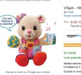 Peluche electronique Vtech Juliette Habille Moi à 9€ (entre 18 et 30 ailleurs)