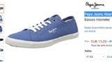 Sneakers toiles Pepe jeans aberman pour hommes à 15€