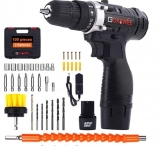 32€ la perceuse visseuse sans fil  GOXAWEE 12V