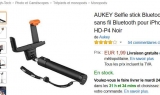 Perche à Selfie Bluetooth à prix cassé : 1.99€  (panier plus amazon)