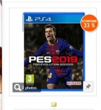Bon plan jeu vidéo PES 2019 en précommande à 39€