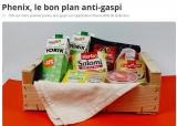 Phenix : 1€ au lieu de 5€ le panier anti gaspi