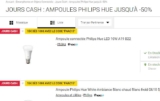 Systèmes de lumieres PHILIPS HUE … jusqu&rsquo;à 50% de remise sur la fnac
