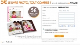 Livre photos de 30 pages à 5 euros tout compris