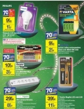 70% sur la carte sur des piles , ampoules, prises chez carrefour (du 13 au 19/09)