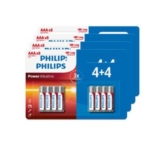 Bon plan piles alcalines Philips AA ou AAA pas chères : 9.99€ les 32 , 12.99€ les 40