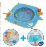 Moins de 10€ la piscine pop up Ludi pour bébé à la plage (avec jouets)
