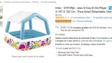 PIscine pare soleil Intex à 11 euros (moitié prix )