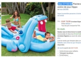 Bon plan Piscinette Aire de jeux Hippo Intex à moins de 20€