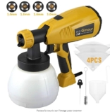 25.79€ le pistolet à peinture electrique Gilnour 400 watts
