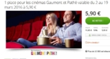 Mega affaire : place de cinema gaumont pathé gratuite
