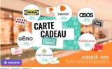50% de réduction pour des bons d’achats à utiliser sur PLACE DES CARTES (cartes cadeaux )