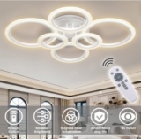 Plafonnier Led à Anneaux RUYI pas cher à 62.50€ sur Amazon (50% de réduction )