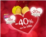 Saint Valentin  Parcs PlopSa : 40% de réduction sur les billets valables jusqu&rsquo;en juillet