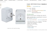Bon prix pour un pack plug cpl 500mbits:  24.9 euros le 30 avril
