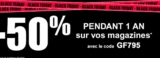 Promo PlusdeMags: 50% de réduction durant 12 mois sur les abonnements aux magazines