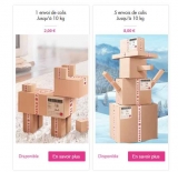 Bon plan pour envoyer des colis : 2 euros un envoi , 8 euros les 5 envois avec mondial relay