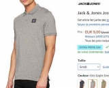 Polo Jack and Jones hommes à 7€  (premium amazon)