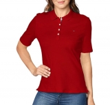 Polo Tommy Hilfiger femmes pas cher à 23.9€ (  Essential Reg Polo SS )