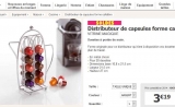 Porte capsules Nespresso à 3.19 euros
