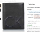 Bon plan Portfeuille CALVIN KLEIN FILIP en cuir à 30€