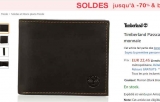 Bon prix portefeuille cuir Timberland à 22€
