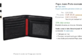 Fete des pères : Portefeuille PEPE JEANS en cuir à 27 euros …le 10 juin