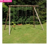 Portiques bois pas chers: 152€ le soulet Hibiscus 4 agres (240-280€ ailleurs)