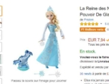 Reine des neiges : la poupée elsa qui s&rsquo;illumine à moins de 8 euros