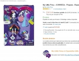 Bon plan jouet: poupée equestria girls à 8.88 euros