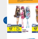 Bon plan jouet : poupée monster high à 7.5 euros