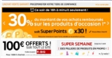 Réduction priceminister 2 avril : 100 euros pour 1000 d&rsquo;achats, 30 % sur l&rsquo;occasion, 20% mode et maison