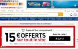 Priceminister: 15 euros de réduction pour 100 d&rsquo;achats le 25 mars
