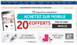 Réduction priceminister:  20 euros pour 120 d&rsquo;achats le 28 mars
