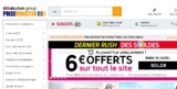 Priceminister:  codes de réduction de 6 pour 30 d&rsquo;achats le 30 juillet