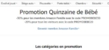 Amazon: 20 ou 30% de réduction sur des articles de puériculture et jouets