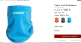 Protege cou quiksilver pour enfant à moins de 5 euros port inclus