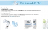 Bon plan puériculture : 3 articles NUK achetés = le moins cher offert