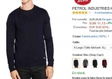 Bonne Affaire : Pull Petrol Industries pour hommes entre 10 et 13€