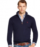 Bon plan pull demi zip Ralph Lauren à moins de 70€ !
