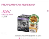 Super affaire : aliment proplan nutrisaveur proplan pour chats qui revient à moins de 1€ ( contre plus 10 )