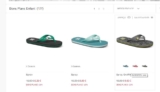 Quiksilver, roxy , dc shoes … pas mal d&rsquo;articles avec 50% de réduction