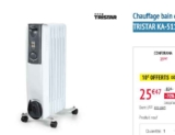 Bon plan Radiateur TRISTAR KA-5113 bain d&rsquo;huile à 25€