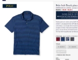 Soldes : Polos Ralph Lauren Hommes à 39.2 euros