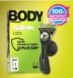 Rasoir corps Gillette Body + Intimate Satisfait ou remboursé