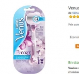 Beauté : rasoirs gillette venus breeze ou venus snap à moins de 5€ ( premium amazon)
