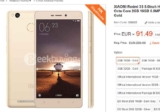 Bonne affaire smartphone : Xiaomi REDMI 3s à 91€ port inclus