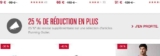 Reebok : 25 pourcent de réduction sur les articles running en promotion le 29 mars